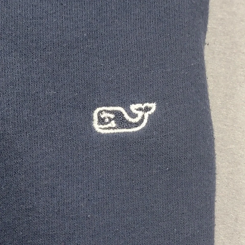 Vineyard Vines Kids Fleece Jogger Sweatpants Navy Whale Logo Youth‎ Medium 10–12